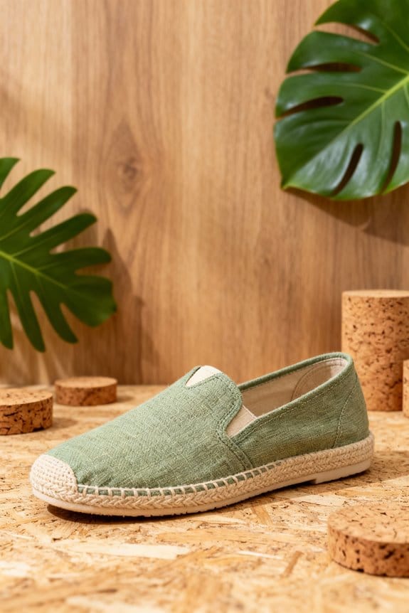 comfortable hemp slip on style