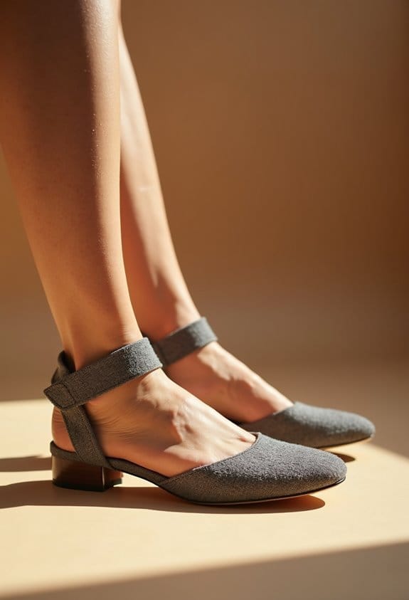 comfortable materials and adjustability