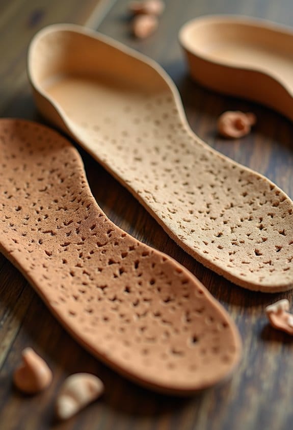cork insoles outperform synthetic alternatives
