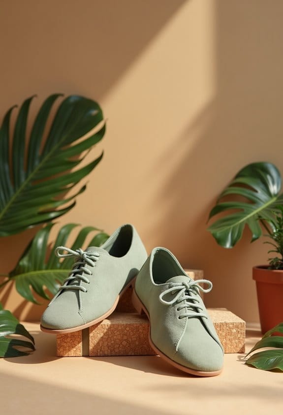 cork shoes for casual elegance
