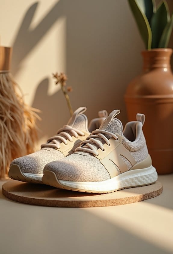 cushioned vegan running shoes