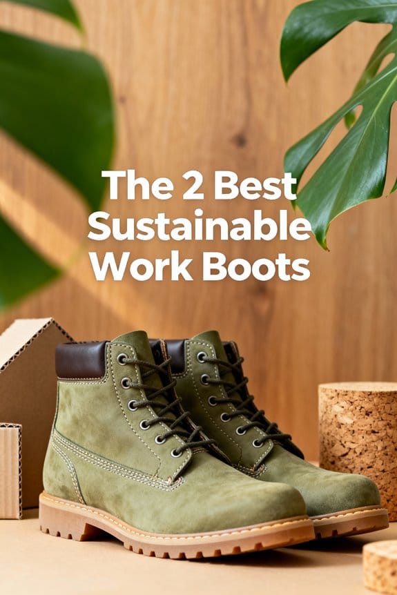 eco friendly durable work boots
