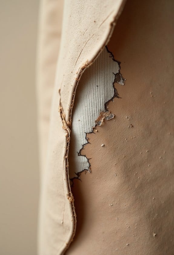 improper cleaning damages vegan leather