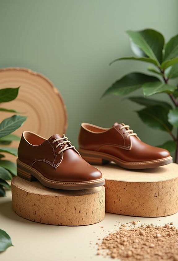 material comparison of footwear