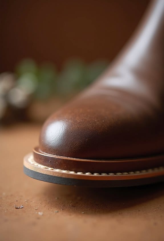 proper shoe glue application