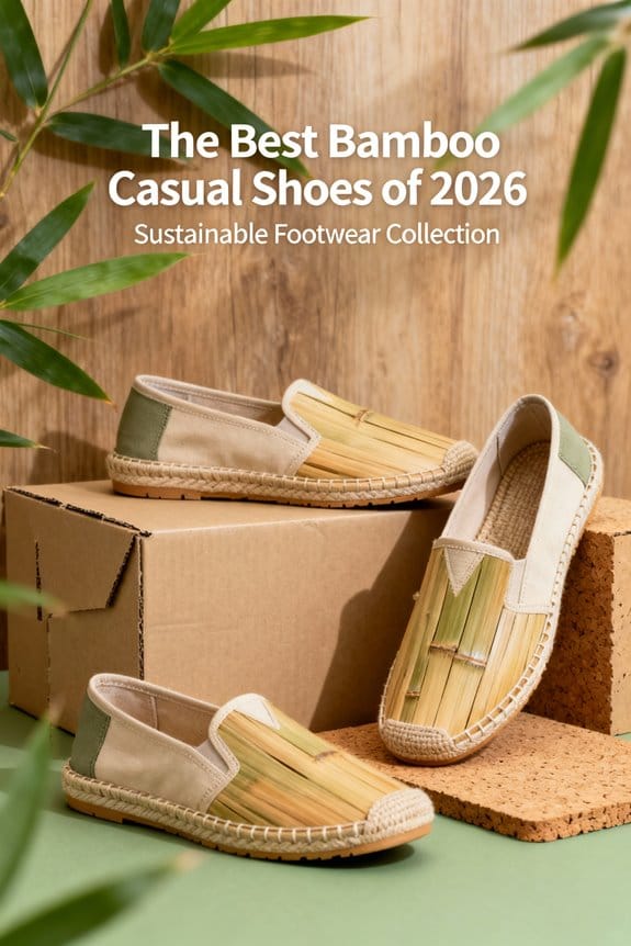stylish sustainable bamboo footwear
