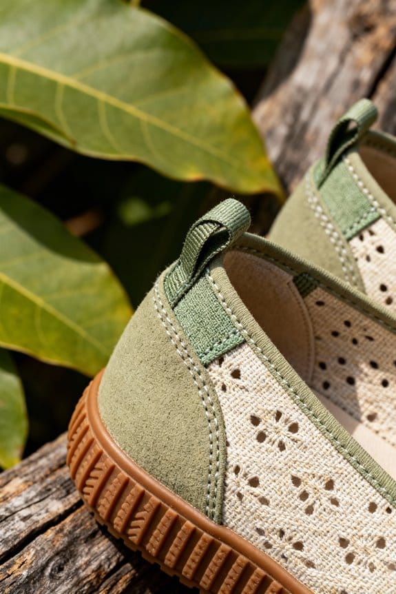 sustainable stylish slip on shoes