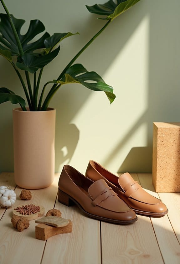 sustainable vegan shoe materials