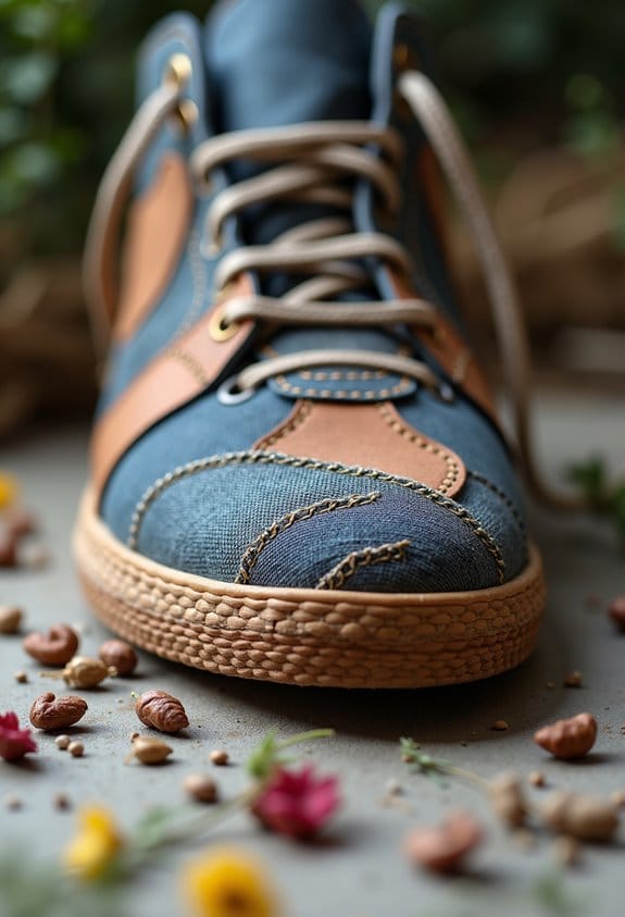 upcycled footwear enhances sustainability