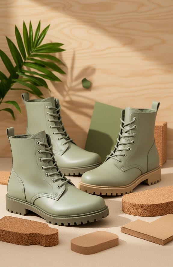 vegan combat boots selection
