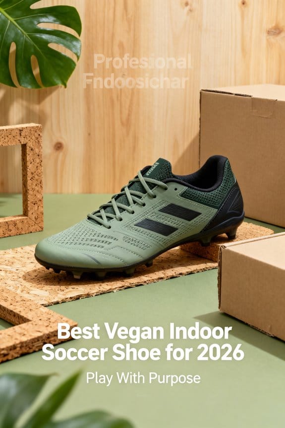 vegan indoor soccer shoe