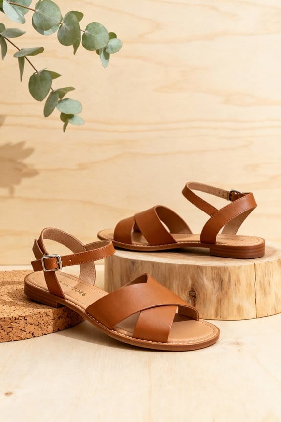 vegan stylish sustainable sandals