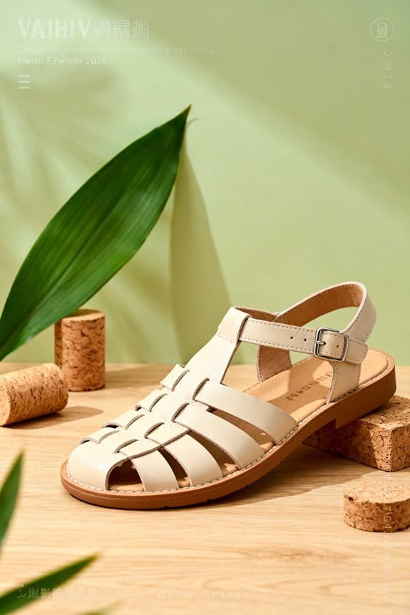 vegan stylish sustainable sandals