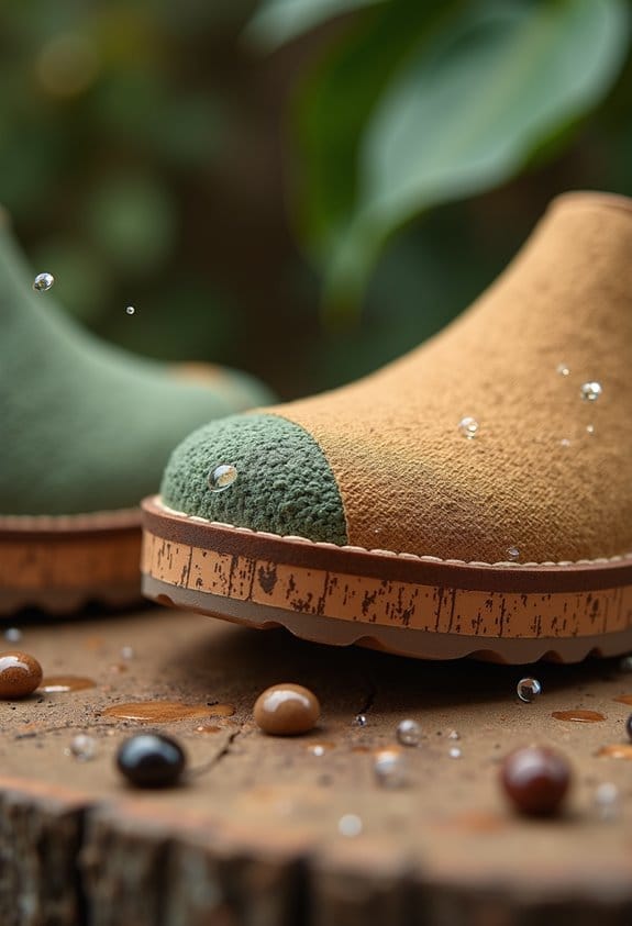 water resistant vs waterproof footwear